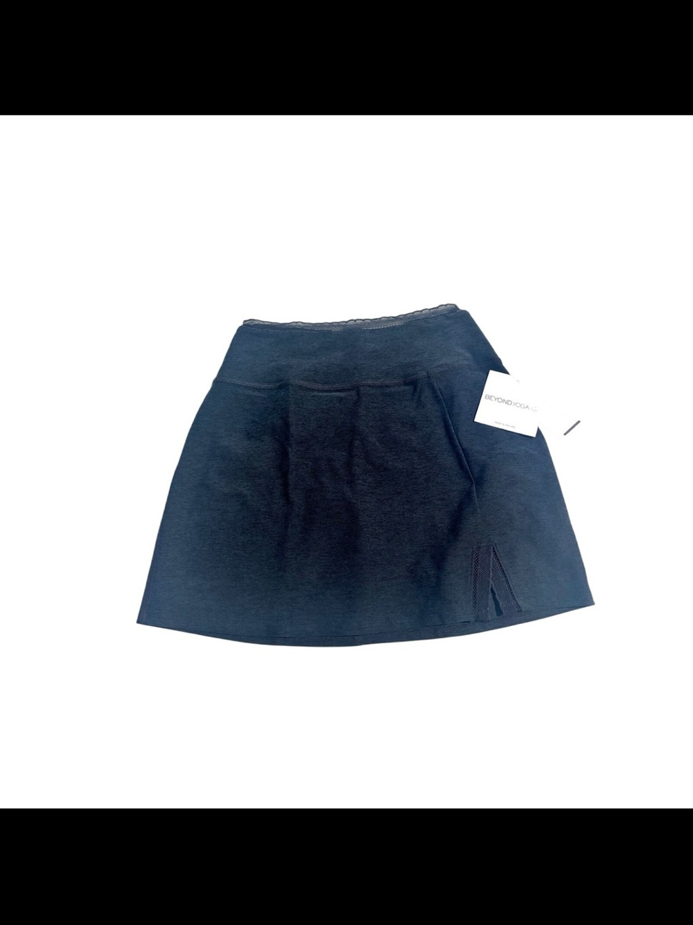 Beyond Yoga Black A-Line Skirt